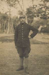 H. Bury, 1914, uniforme du 276 RI