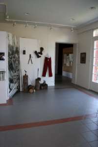 Une salle d'exposition